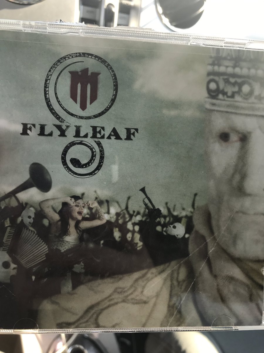 TheMetalLizard's tweet image. Found this gem in my car on my drive home for work! Yes!! @flyleafmusic #oldiebutgoodie #mementomori #favalbum
