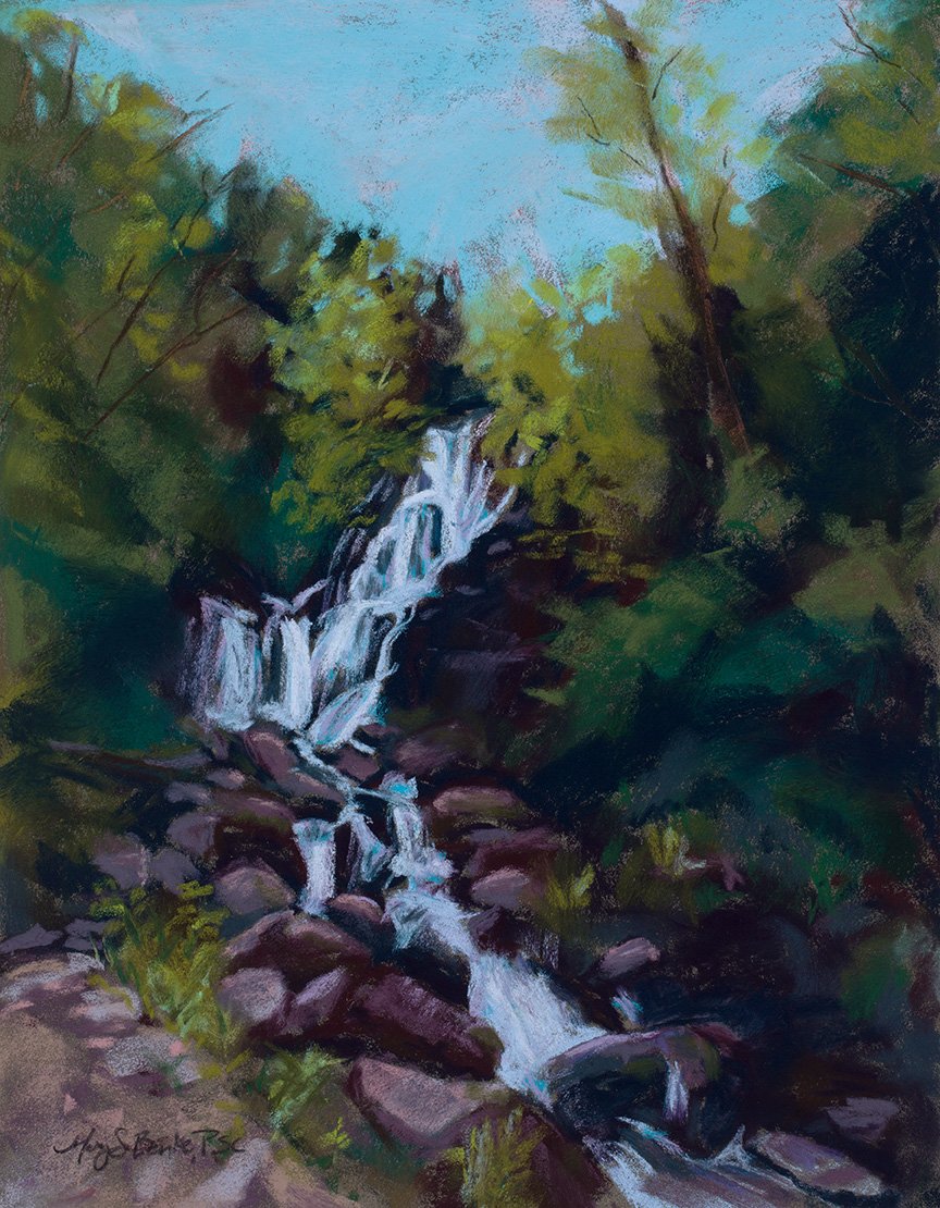 pdebora88787's tweet photo. "Hidden Falls," new art for sale! https://t.co/mBpubdcGOn #waterfall #pastel #twitart #artprints... by #Grayson0_o via @c0nvey https://t.co/9pz85zFkMl
