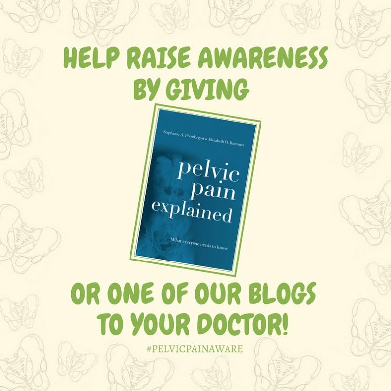 May is #pelvicpain awareness month! Pelvic Pain Explained is a roadmap to help patients &amp; providers restore pelvic health. #pelvicpainaware