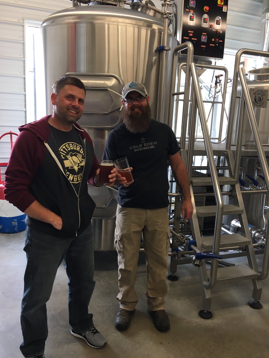 BluestoneBrew's tweet photo. Congrats to Brian K. for being buying the 1537th pint of 1537 this year!!! Cheers! https://t.co/7sA77UveKw