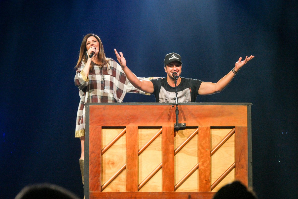 .<a href="/LukeBryanOnline/">Luke Bryan Test</a> launched his HFE Tour with two sold-out nights and surprise guests in Nashville!