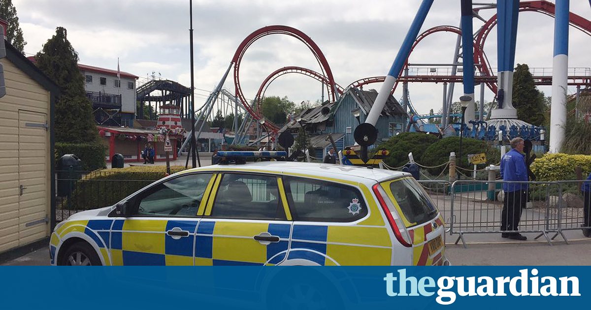 Fertigos's tweet photo. Drayton Manor theme park confirms death of girl in ride fall – video https://t.co/CgV9VXTcyE Follow For More https://t.co/ZjFCw2ySCx