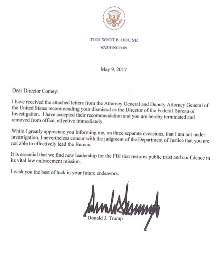 Mark Berman on Twitter: ".@realDonaldTrump, in his letter 