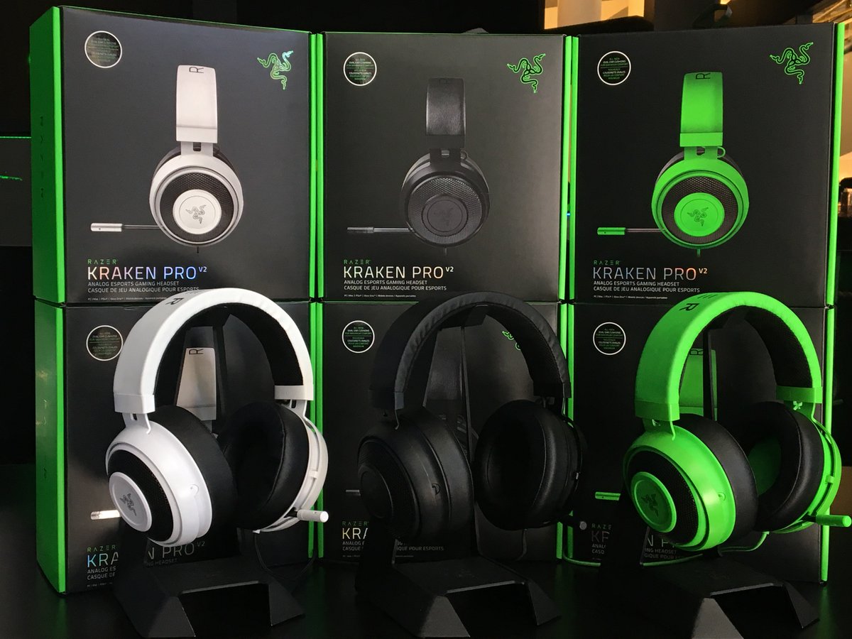Razerstoreus The Headset For Esports Pros The All New Razer Kraken Pro V2 And Kraken 7 1 V2 W Oval Ear Cushions Now Available At Razerstoresf T Co 8rpbls9lje Razerstoreus The Headset For Esports Pros The All New Razer Kraken Pro V2 And Kraken 7 1 V2 W Oval Ear Cushions Now Available At Razerstoresf T Co 8rpbls9lje