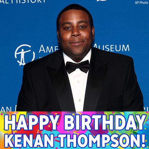 Happy 39th birthday to comedian Kenan Thompson! 