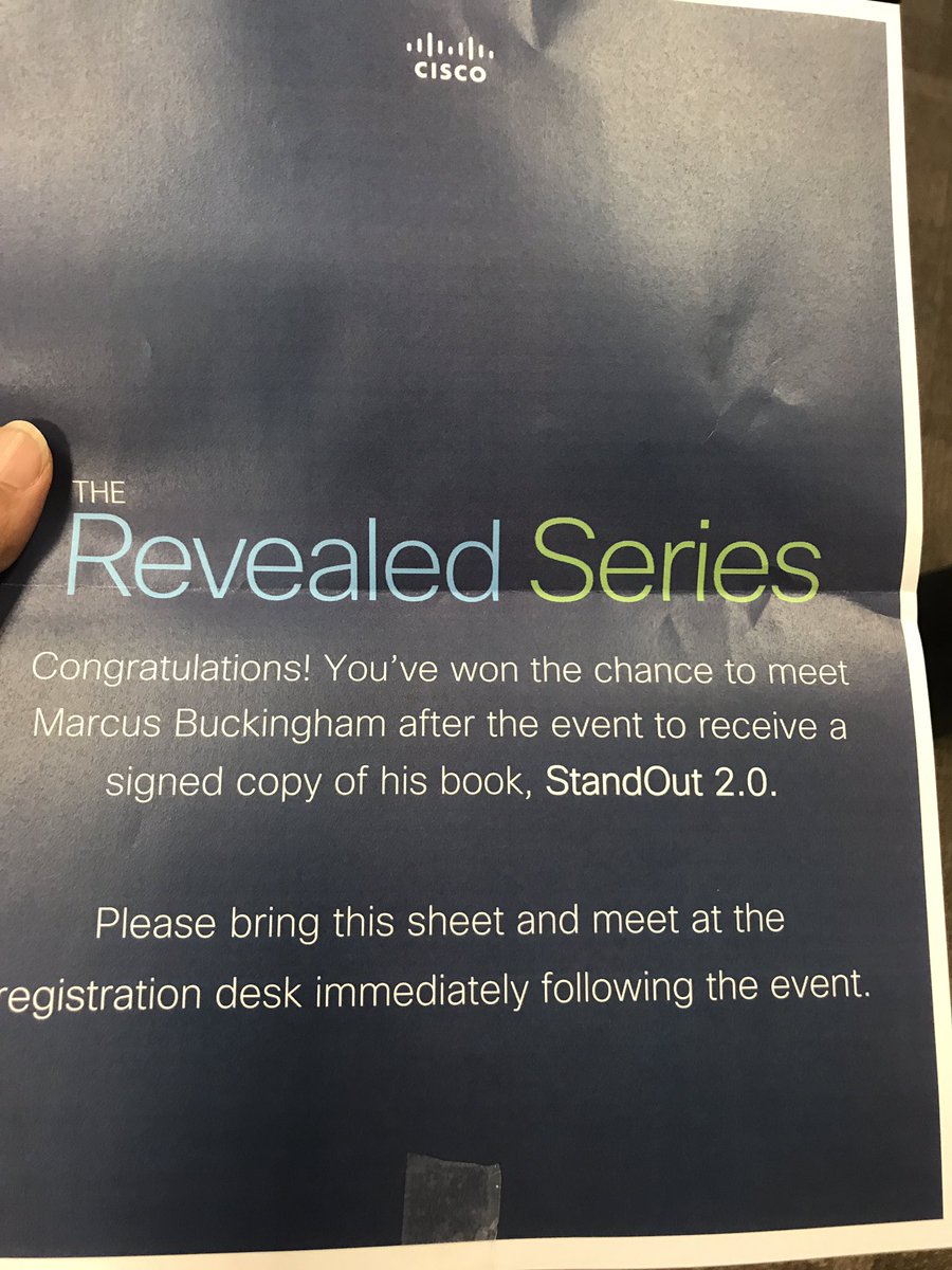 VarshaKanwar's tweet photo. Love surprise lottery wins !! Great opportunity to hear @mwbuckingham in person & #StandOut2.0 book signed ! @jinadaniel I got u one too 📚 https://t.co/4CcR3sousc