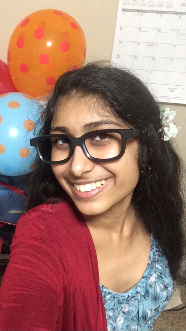 murthy_archana's tweet photo. May the science nerd with the biggest glasses win! Vote Archana Murthy as YOUR SNHS President!!! ❤️💚💙💛💜 https://t.co/UZlAwKctp3