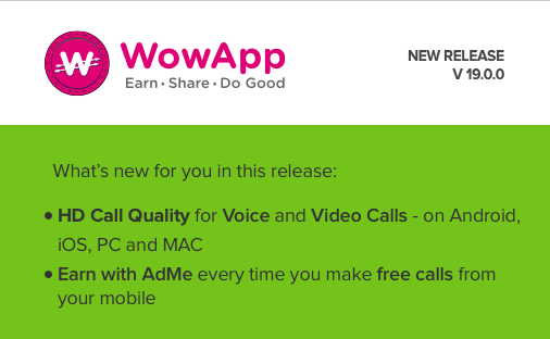 RobinWowApp's tweet image. Does #WowApp now have the best #voice and #video quality?  And #Earn money while using #Wow!  Check for yourself and call a #friend!