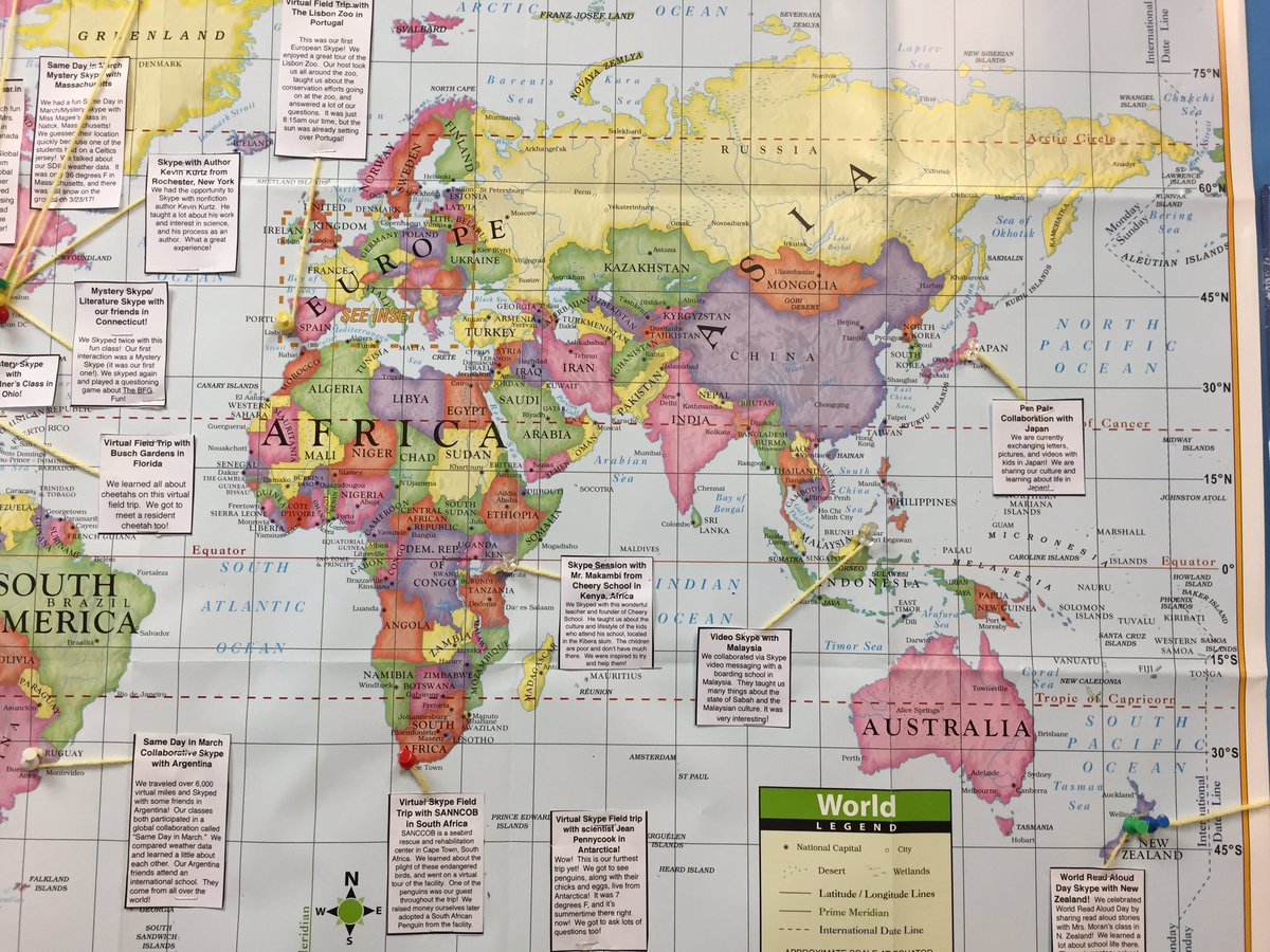 laralew19's tweet photo. Did it! Visited all 7 continents via @SkypeClassroom and @MicrosoftEDU! Thank u for bringing us the world! @FullertonSD @Acaciapride https://t.co/ZlkBz6hhql