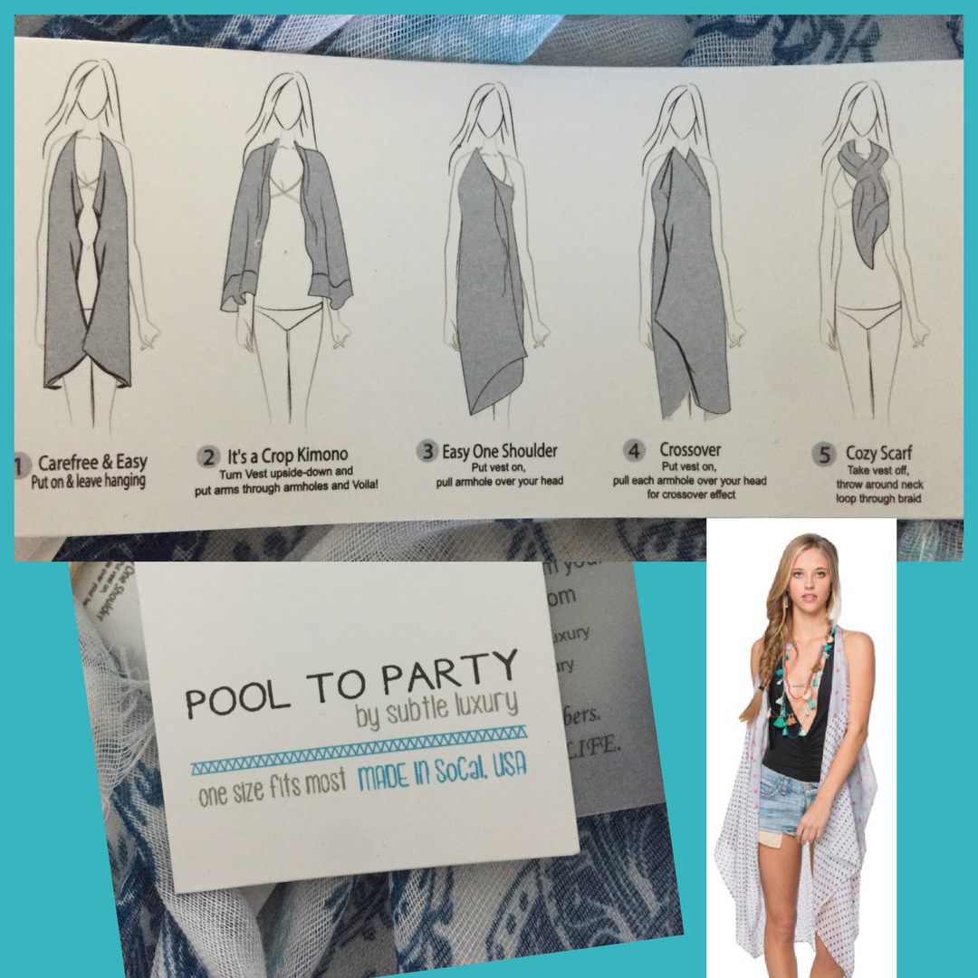 TCliffordStyle's tweet photo. Great summer find in Laguna Beach - a versatile piece that you can wear 5 ways from #pooltoparty. https://t.co/qH5FDRwOas