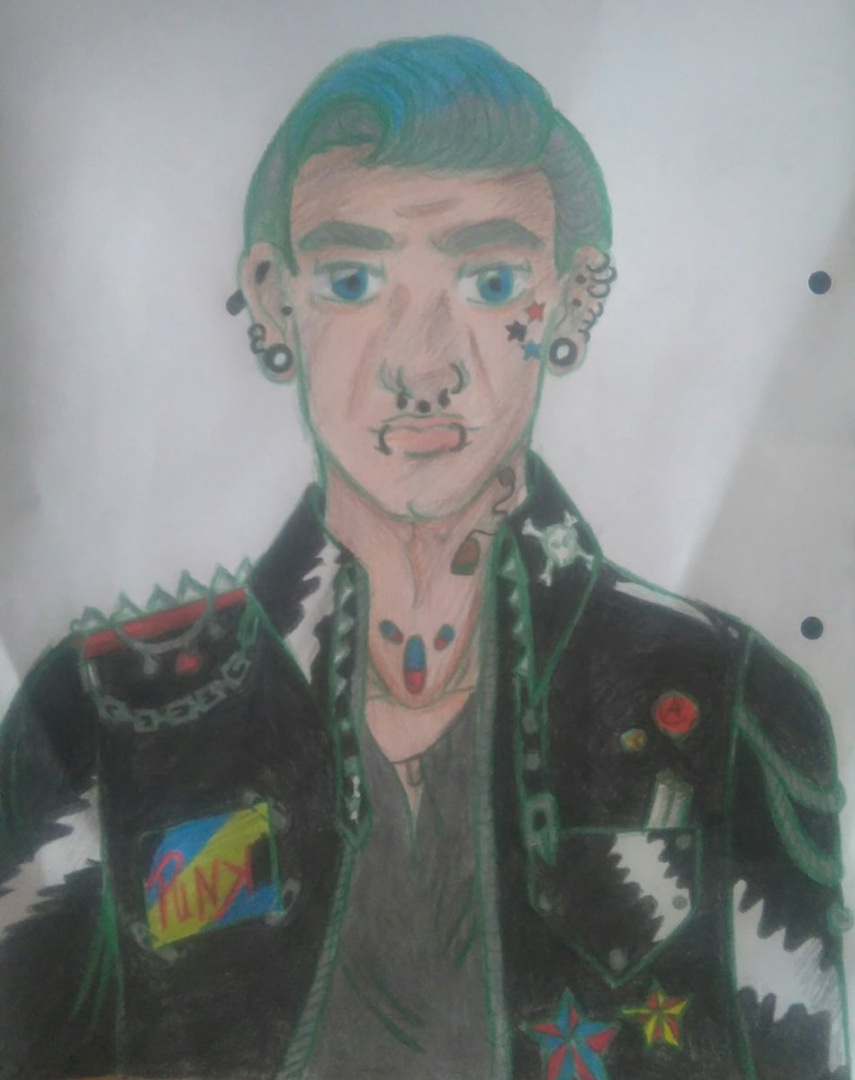 lilac_hamish_JW's tweet photo. I know the quality is shitty af but hope ya all like it anyways :* my impression of #punklock #johnwatson!
@221bWall @SherlockFanArts 😍 https://t.co/nY6IvqpuJ8
