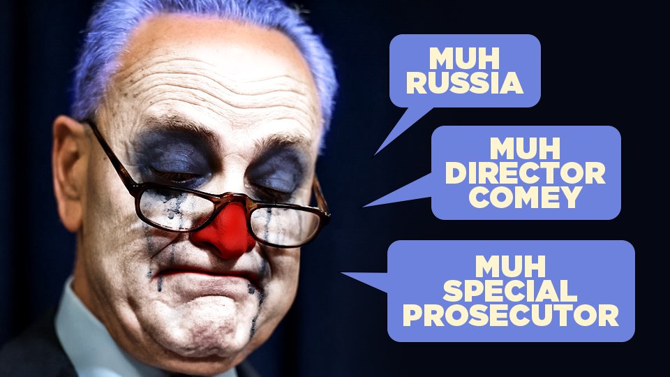 Cryin Chuck Schumer: Racism in all Americans bones