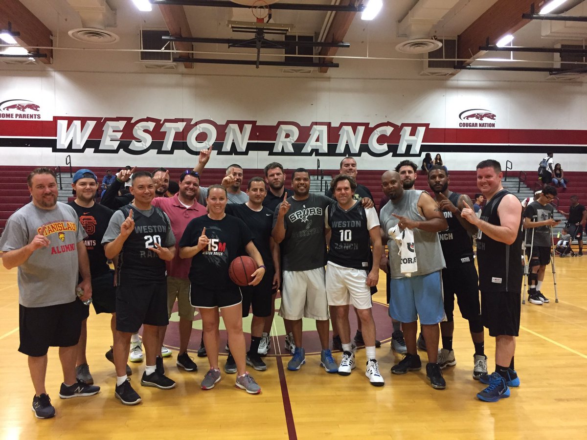 Tough loss for our students but congratulations to the staff members on taking the W at the Student vs. Staff game! Well played! 🏆🐾🏀