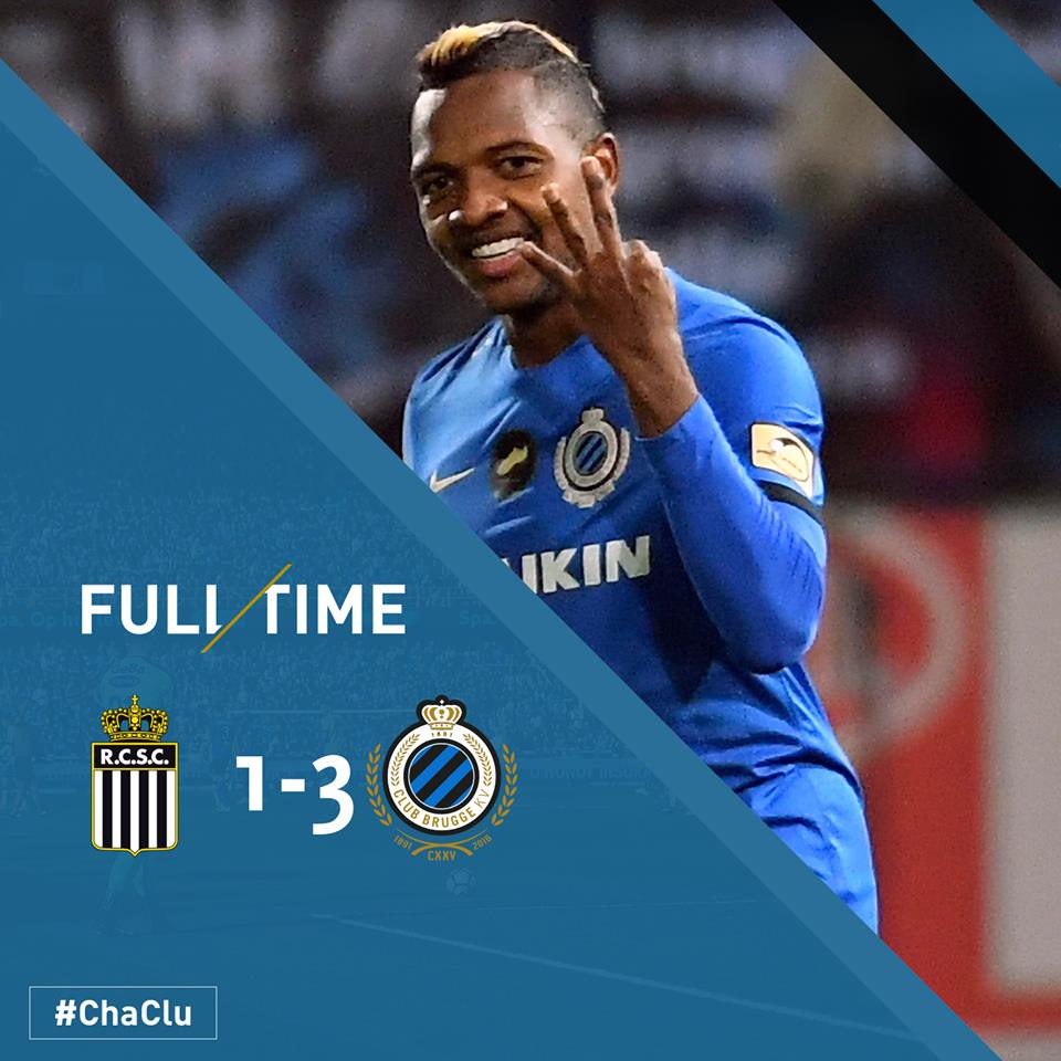 Brugge ganó con triplete de Izquierdo: goo.gl/6wR8MU  #GolesCO #Izquierdo #JupilerLeague #ClubBrugge