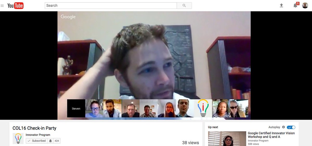 clos_gm's tweet image. Catching up w my #COL16 cohort! Miss all of you! Great to see your projects heading towards transforming #education! #GoogleEI @GoogleForEdu