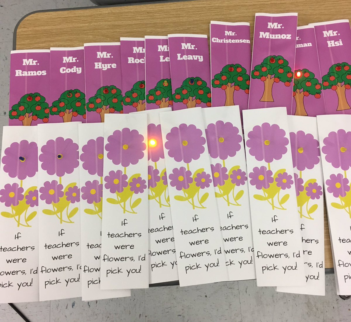 ELARASTEAM's tweet photo. Happy Teachers' Day! ⭐️ Educators- You light up our lives!!💡Thanks for inspiring us to be #theextradegree 
#girlsbuildla  #handmadecards https://t.co/xUtlHSJoU5