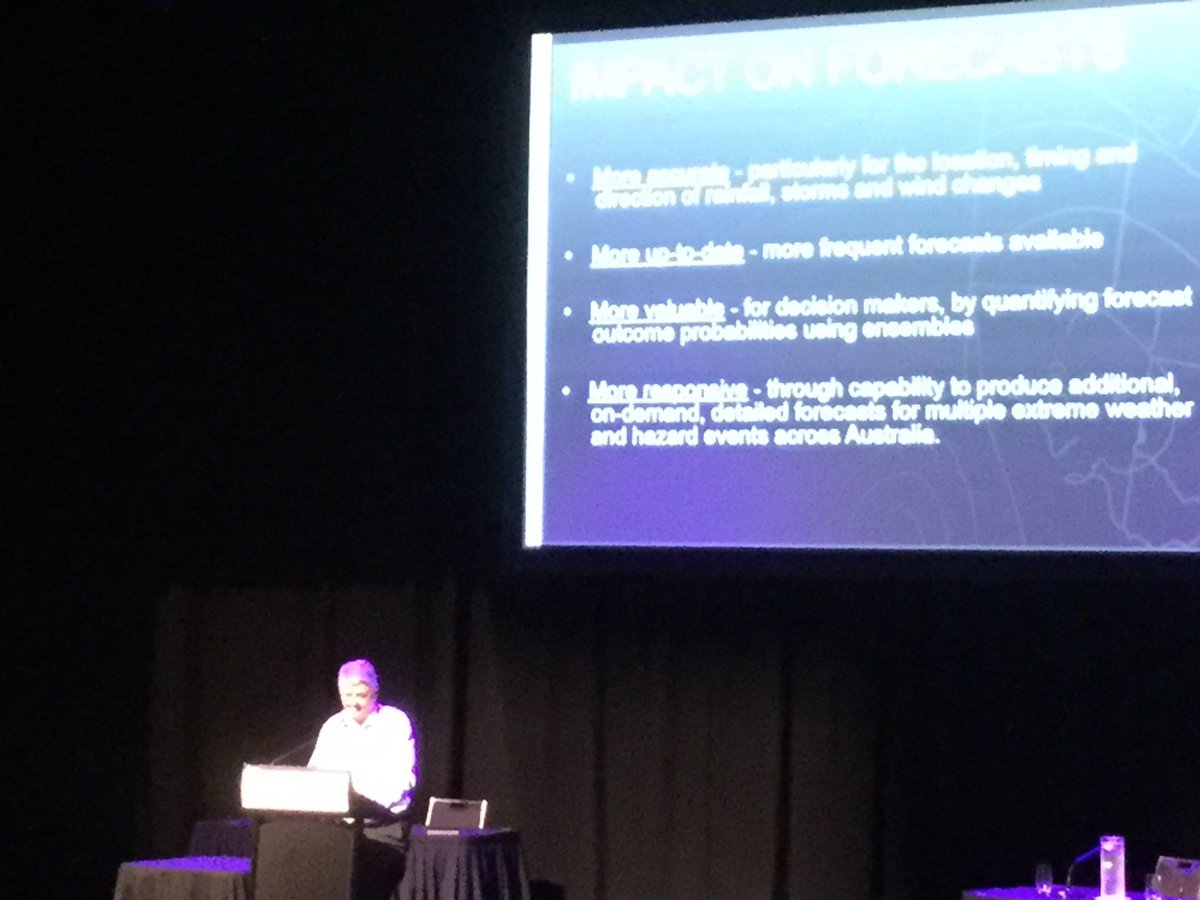 jh_healy's tweet photo. Bruce Gunn talking about weather predictions and modelling at LGAQ Conference in Mackay. #lgdm2017 https://t.co/PS7Bogagqr