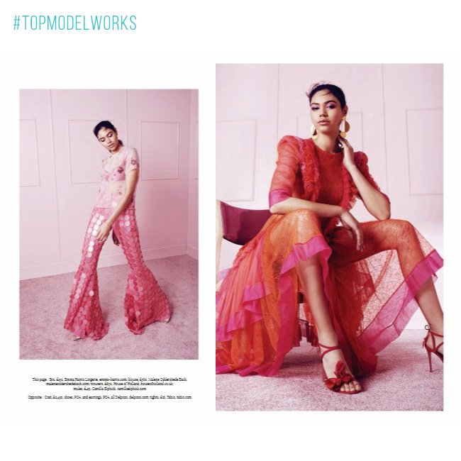 mformodelsblog's tweet photo. #CindyGradilla (#MxNTM 4) for editorial "A Study in Pink" in #CanaryWharf Magazine May 2017 issue! Photo by Daniel Nadel #TOPMODELWORKS https://t.co/PPS77yueRn