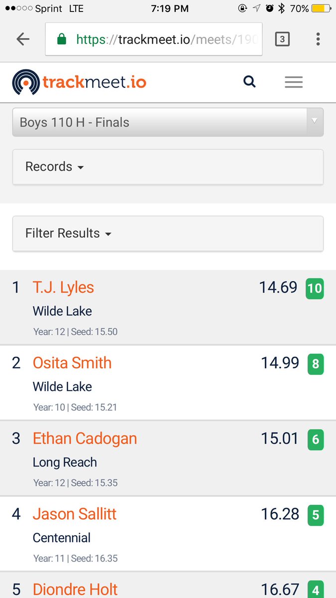 WL Track & Field tweet media
