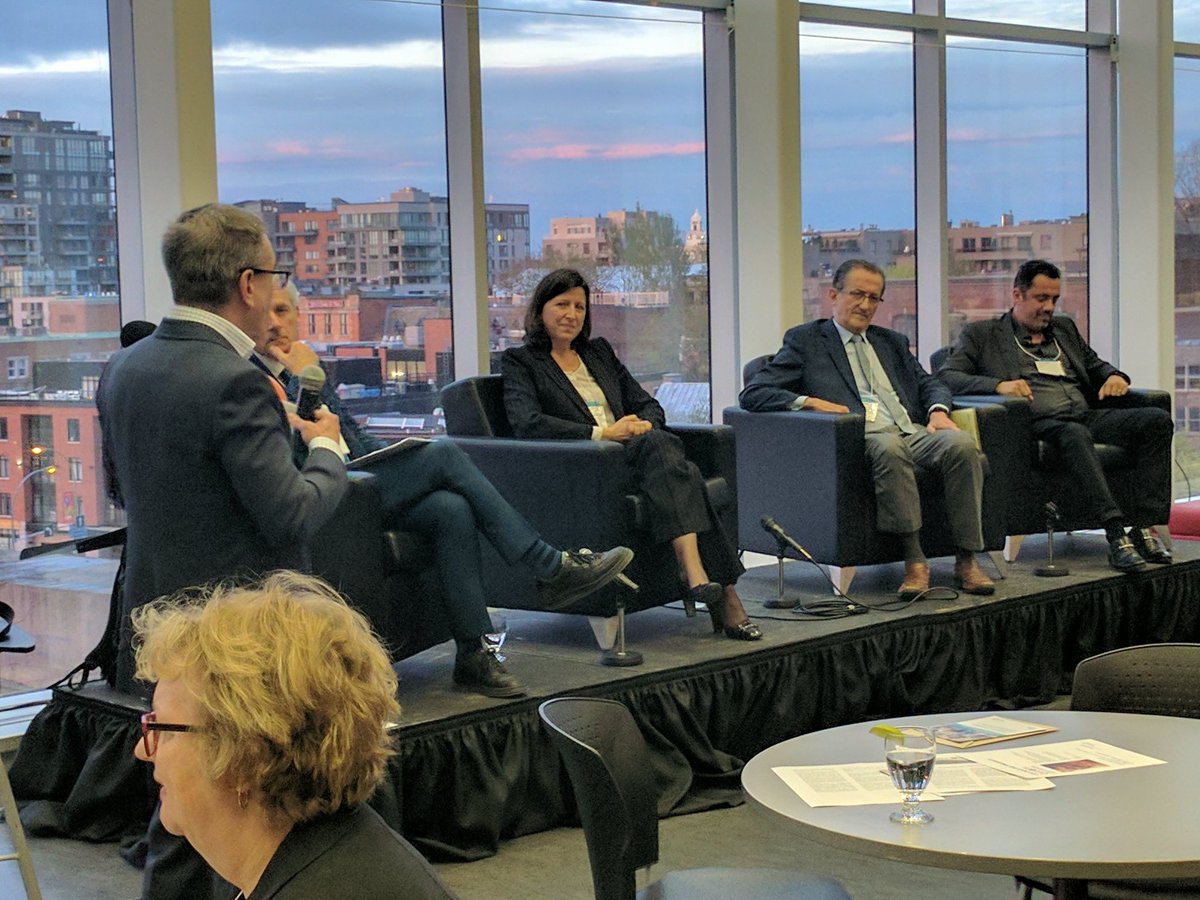 Roxane_'s tweet photo. V. Dumez, D. Roy @INESSS_Qc,  Agnès Buzyn @HAS_sante et Terrence Sullivan font partie du 2e panel animé par JLDenis #Queops .i #10ans @MP2_ https://t.co/QseJOWBlYY