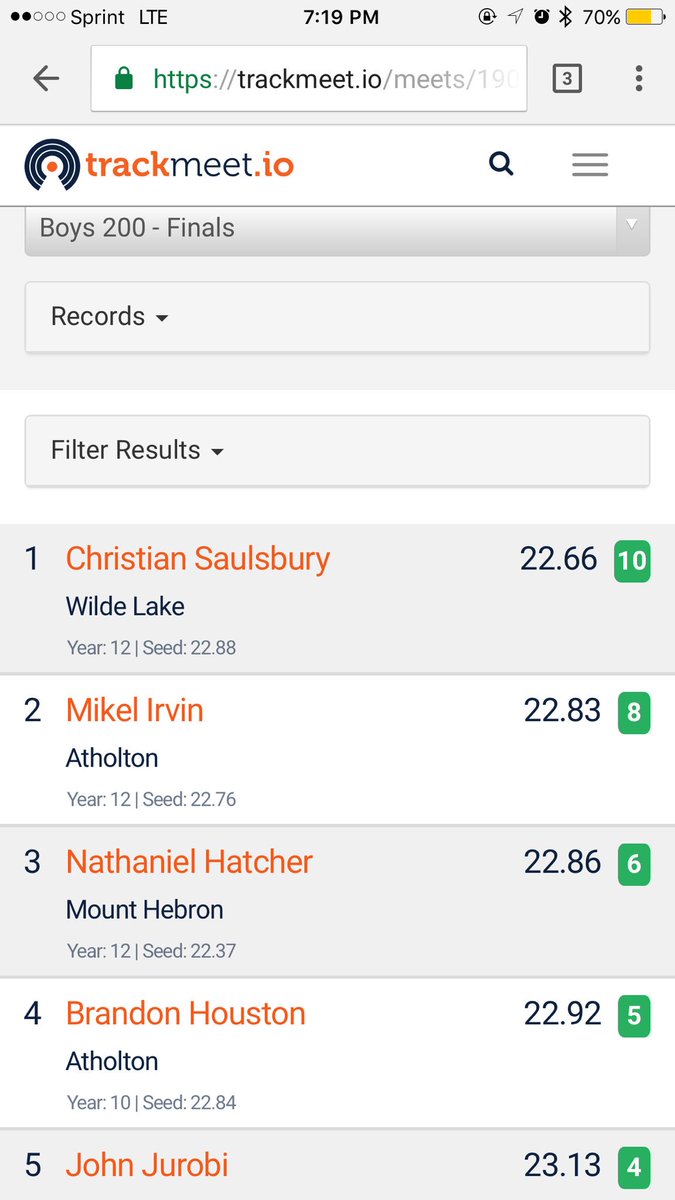 WL Track & Field tweet media