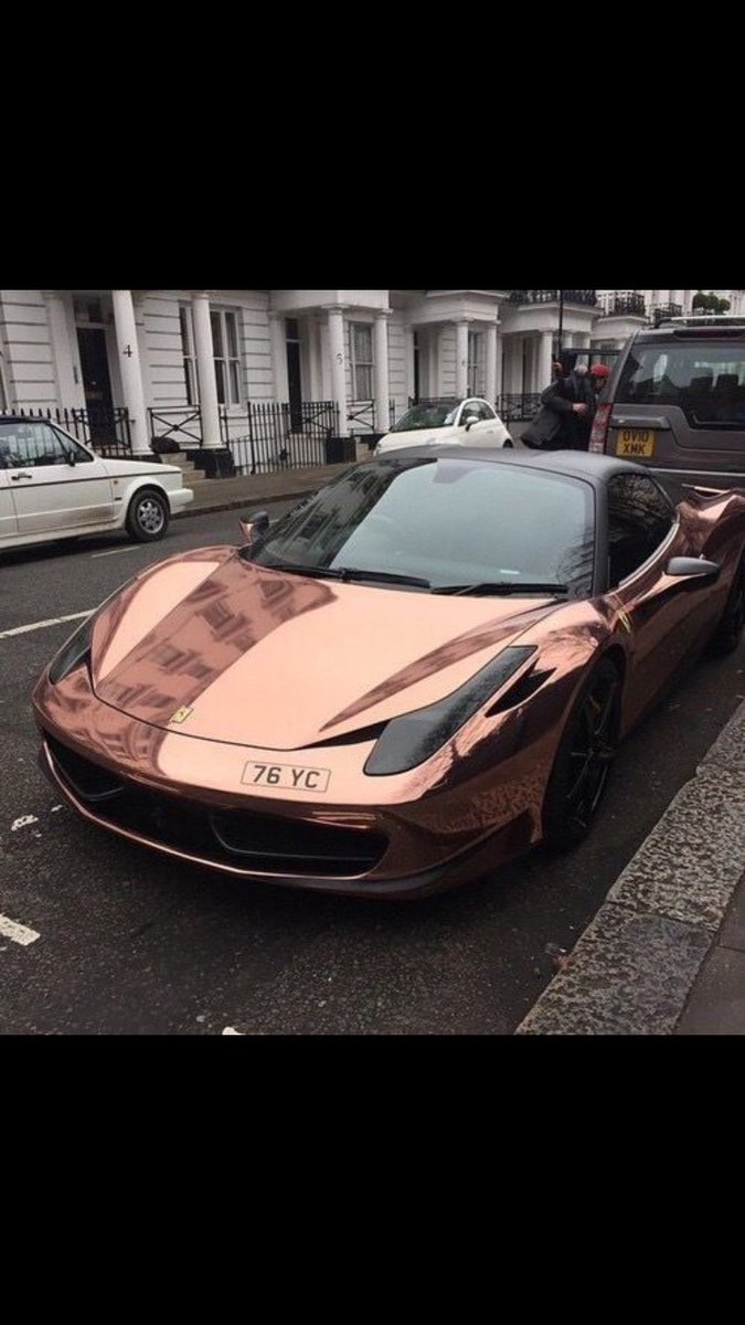 ItsLifeVibess's tweet photo. Rose Gold 458 https://t.co/bLAPj4JWoa