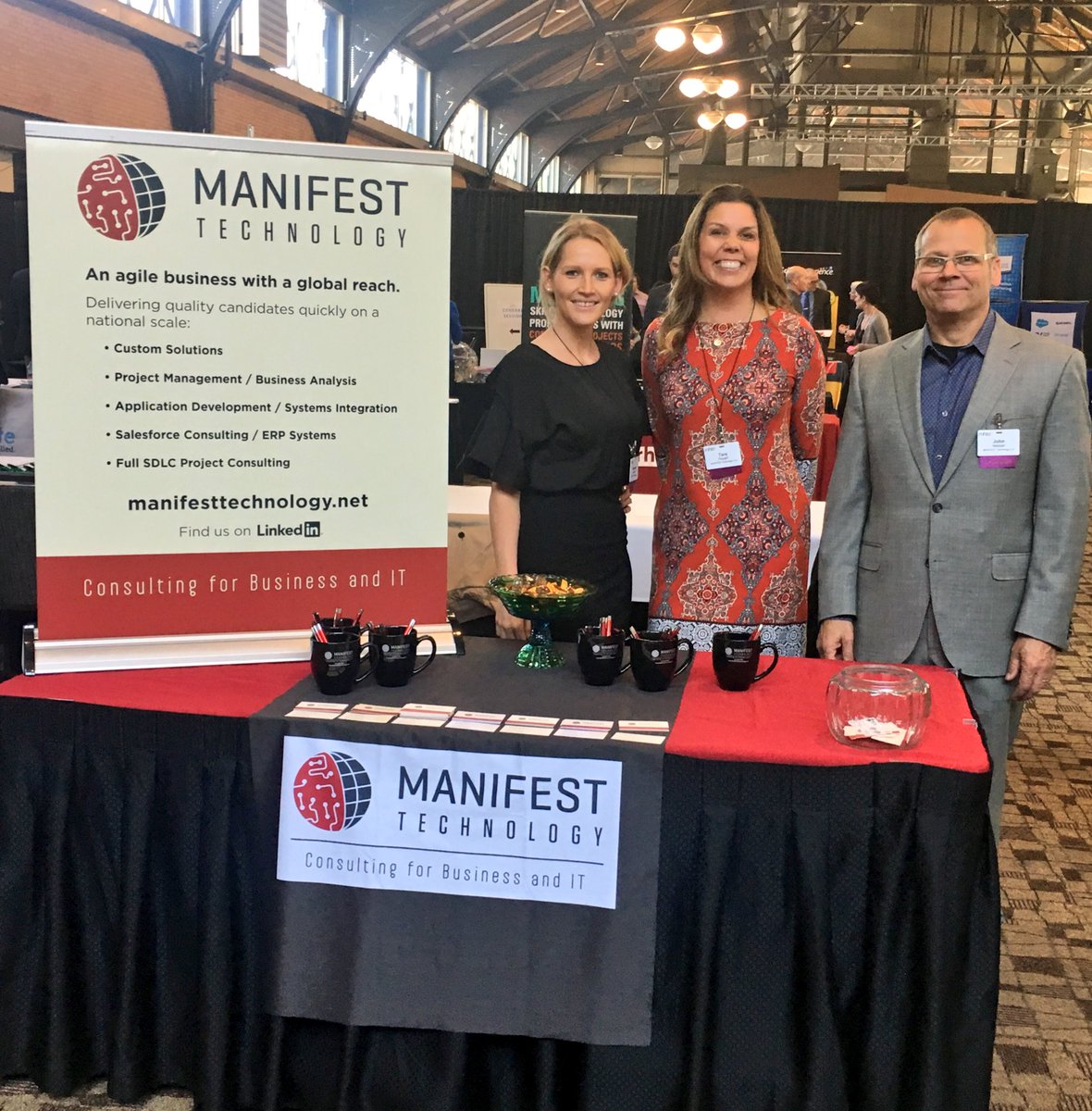 MANIFEST_Tech's tweet image. The MANIFEST team had a fantastic time sponsoring the @MHTA Spring Conference today! #MANIFEST