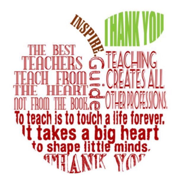 Ended the day by reading a very thoughtful and appreciative email from a parent with this attached!#team35#lovemyjob