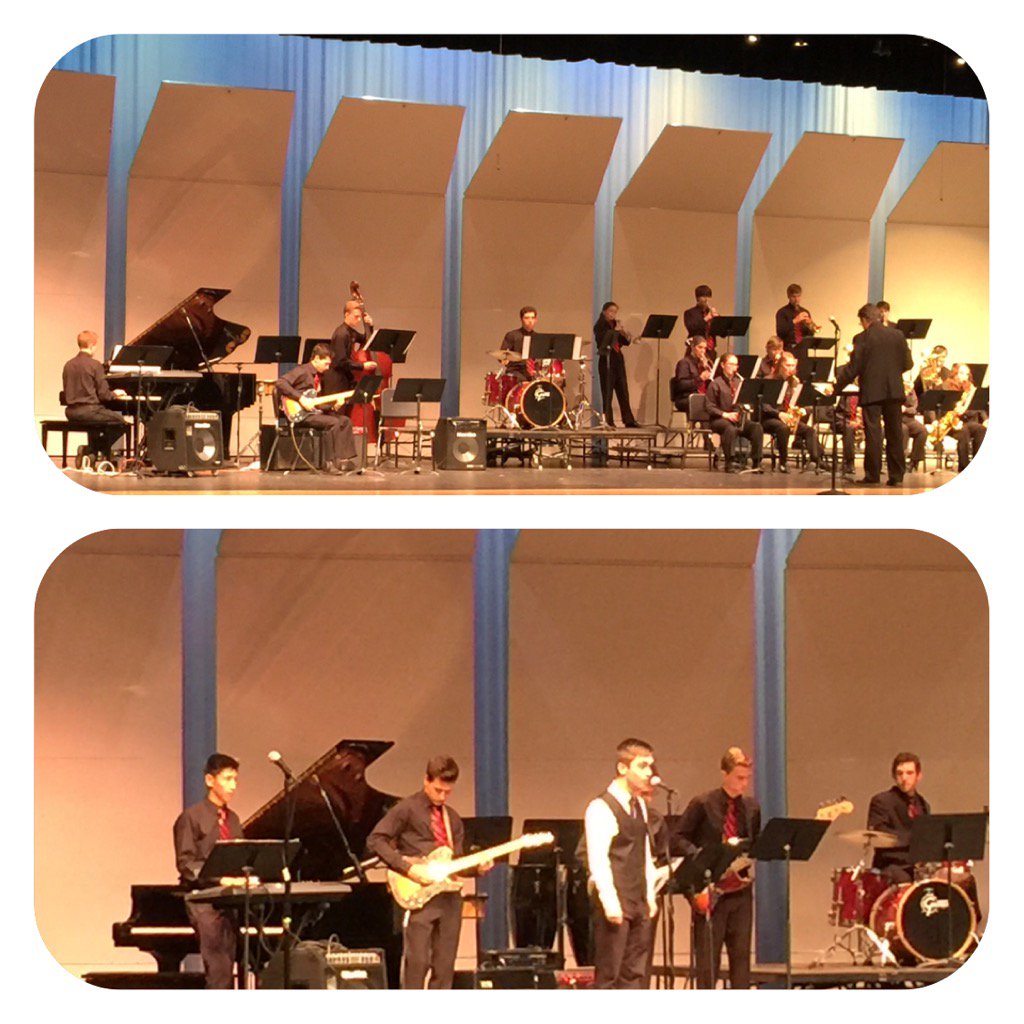 Talent and fun tonight at the LHS jazz and percussion concert!