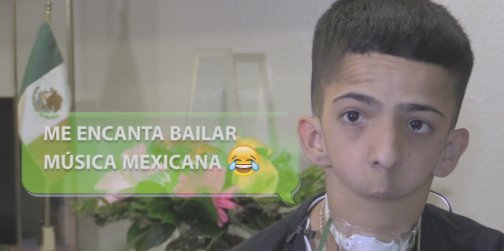 Univision's tweet image. Un joven hispano que nació sin voz se convirtió en compositor de rap y con su talento busca ayudar a otros niños. uni.vi/vb1630bAe2G