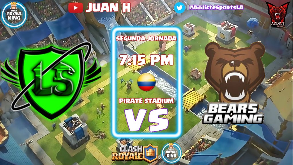 CopaRoyaleKing's tweet photo. Ya Inicio 1er Partido Del Día, No Se Lo Pierdan Por https://t.co/uFOwBrsUU3 Con @Juanherrera1994 @LSolidos V.S @BeargamingBear https://t.co/hDx5nwfKTx