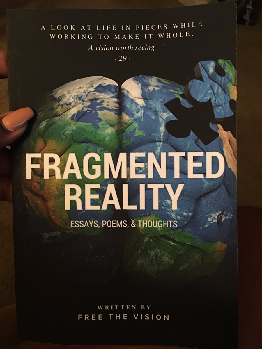 UrLeadingLady's tweet image. yo. my friend wrote a book. it's amazing. buy a copy and buy one for your friend. cc: @FreeTheVision #FragmentedReality