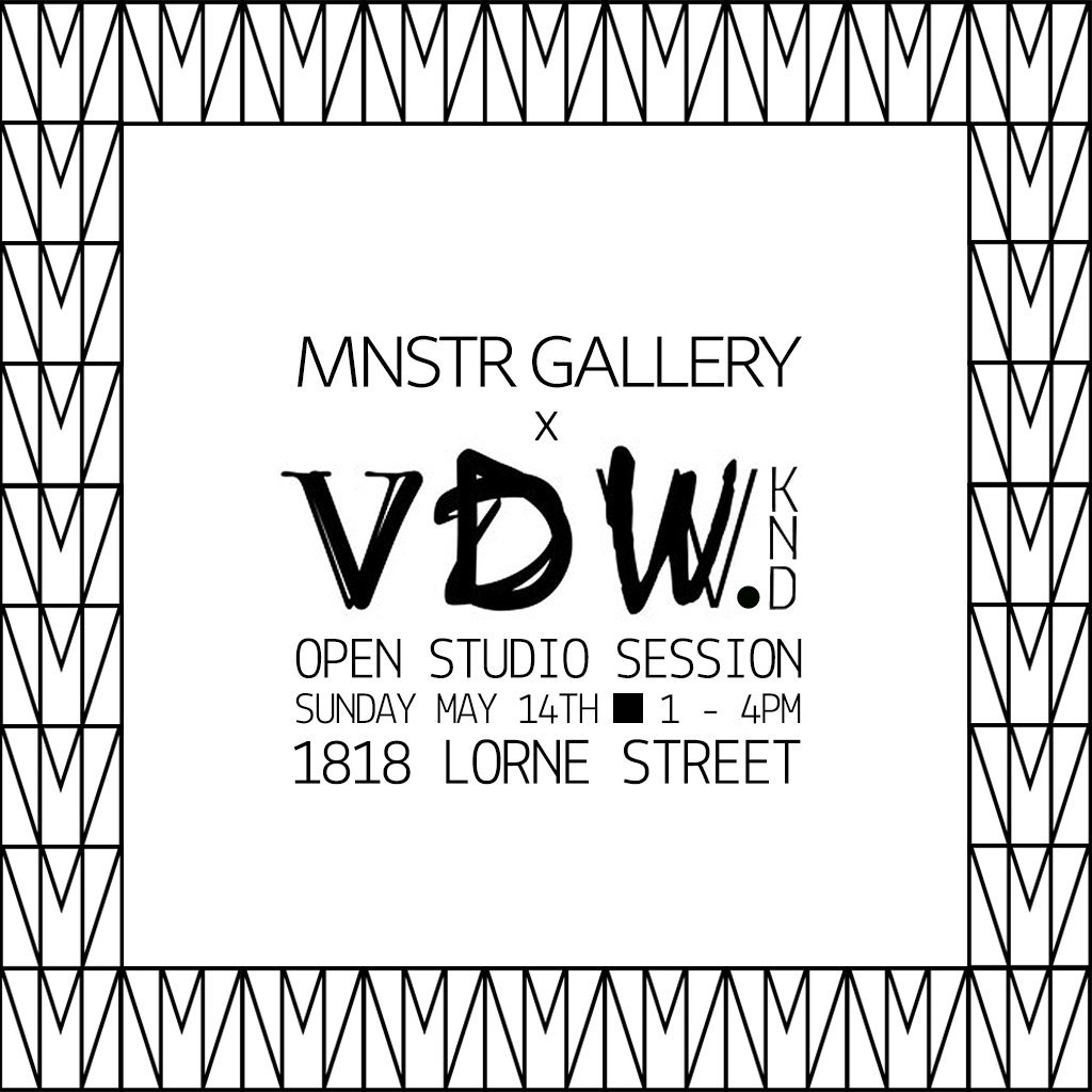 mnstrgallery's tweet photo. Open Studio : #MNSTRgallery x @vandesignwk this coming Sunday. Check us outttt 😈😈
#VDW https://t.co/2KQUBbRG7Y