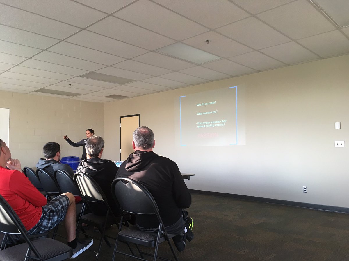 ManitobaSoccer's tweet photo. Great interactive coaches workshop with @CanadaSoccerEN 's @joeylombardi3 and @rhirhi8 #alignedpathways https://t.co/Jdrx3r6Tmp