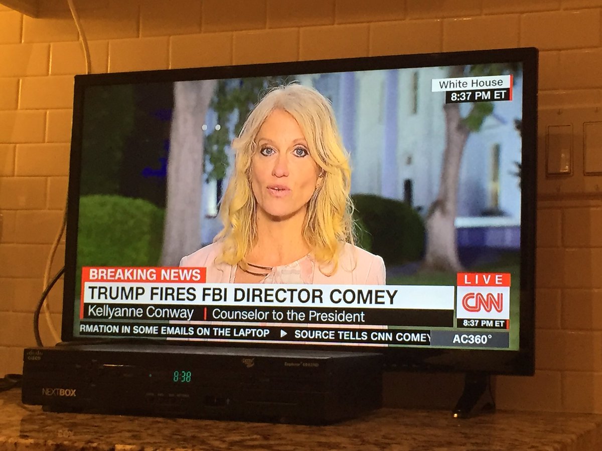 rockerchris's tweet photo. Kelly-Anne Conway is out of the Basement. Trump has sent out the big guns tonight! https://t.co/RNHrHDrxJK