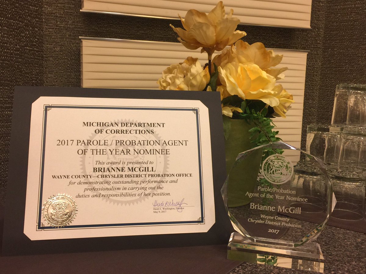 BTW_MDOC's tweet photo. #MDOCBanquet  Congrats Agent McGill @MDOCPR10 https://t.co/qmpwaZydk6