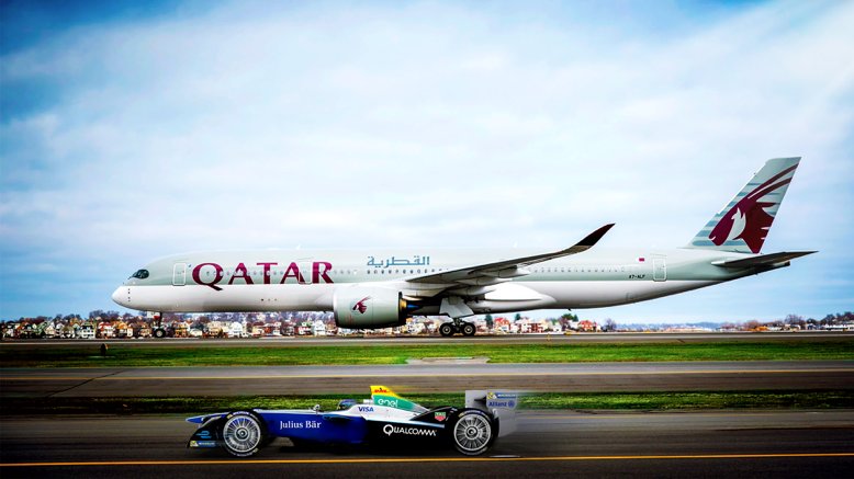 queleccom's tweet photo. .@qatarairways es nuevo patrocinador de la @FIAformulaE y dará nombre al ePrix de París y Nueva York. #Queleccom https://t.co/25c2IVuAWH