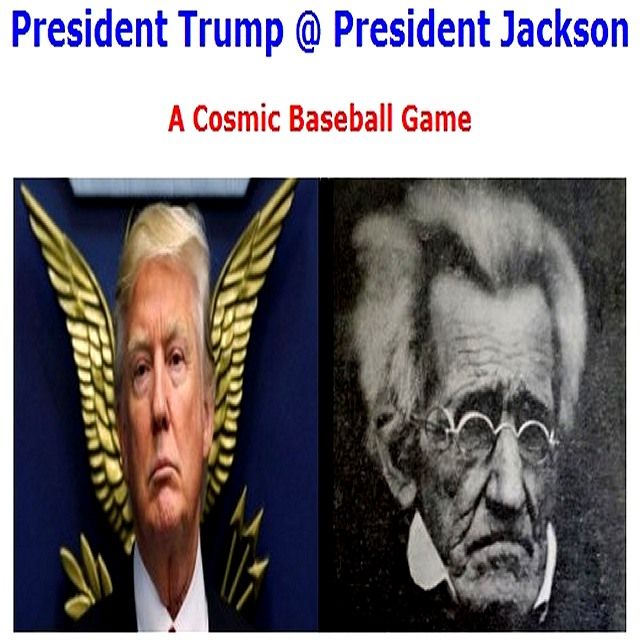 cosmicbaseball's tweet photo. President Trump @ President Jackson
https://t.co/7WigQiV0eb https://t.co/6bqgidrcRD