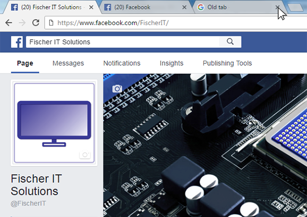FischerITdotcom's tweet image. #TechTipTuesday Easily bring browser tabs back when you close them by mistake... ow.ly/zYik30bAlJK