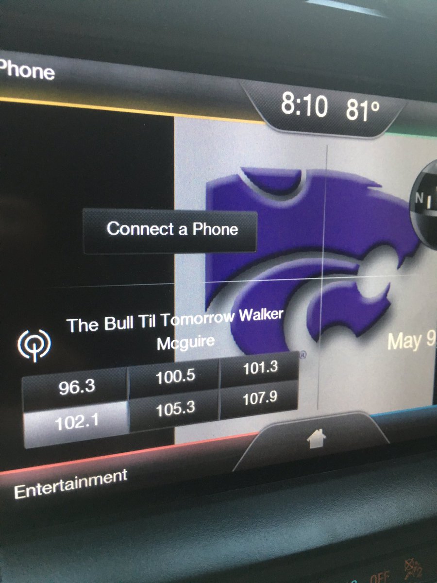 theheldstab's tweet photo. @Walker_McGuire Great to hear you guys on #TheBull in Wichita,KS! https://t.co/857v7ijyBu