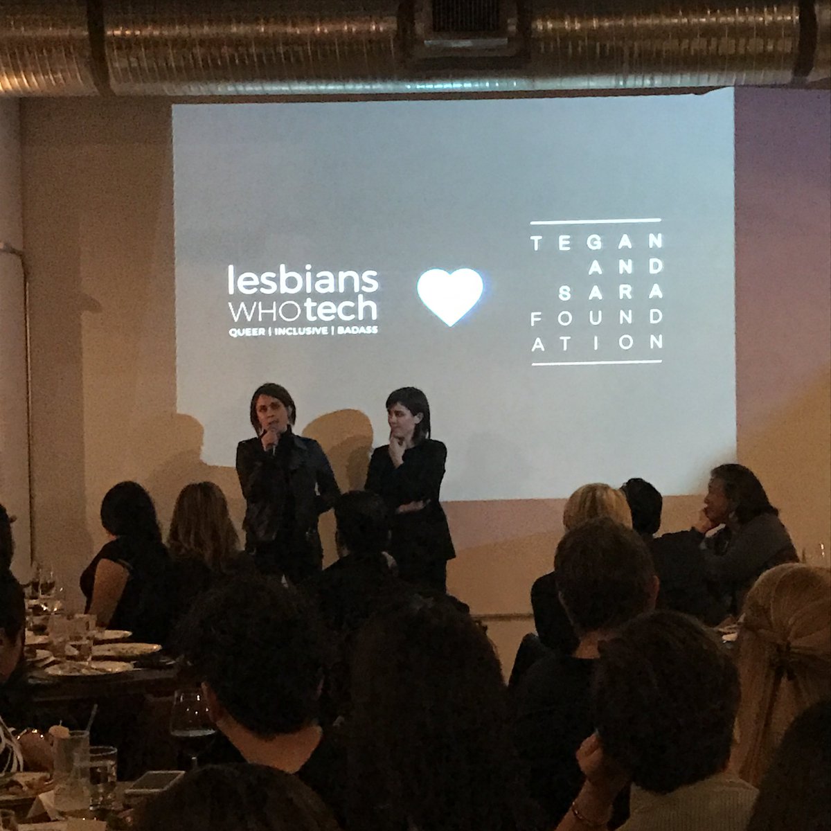 QuickstepDC's tweet photo. Thrilled to be a part of this inspirational event @teganandsara @lepitts @lesbiantech @republicrestore https://t.co/9pqtDg6PNq