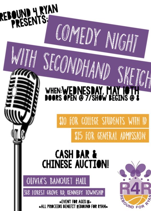 Tomorrow we're hosting a comedy night with <a href="/SecondhandPGH/">Secondhand PGH</a>. RT if you already bought tickets! Click this link if not: bit.ly/2pxcl0m
