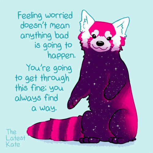 TrevorProject's tweet image. It&apos;s OK to feel anxious or afraid 💗 If you&apos;re struggling, reach out to us 24/7 at 866.488.7386 💗 [ art by @tlkateart ] #lgbtq+ #trans