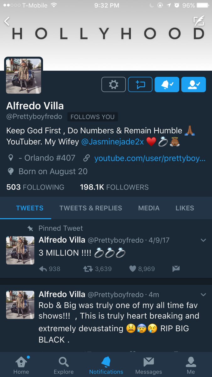 NaturallyPrett4's tweet image. I can't believe Fredo followed me😍❤️💯🔥@Prettyboyfredo