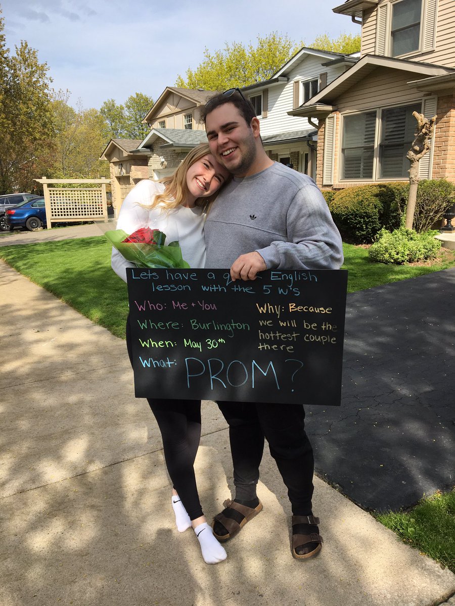DVSS Promposal tweet media