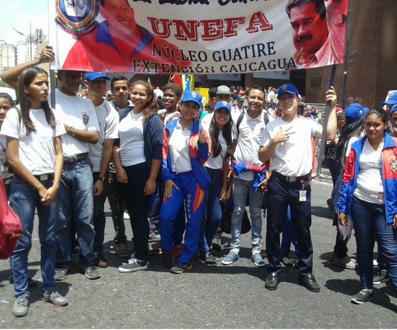 Yemuel_M's tweet photo. Hoy @unefa_ve  #NúcleoGuatire dice presente en defensa de la constituyente #PatriaConstituyente https://t.co/iDg7KG1kST