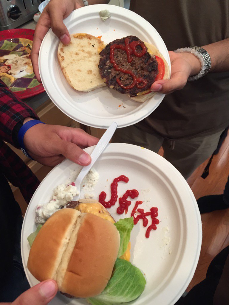 Marshematics's tweet photo. 3rd annual AP Calculus Review-B-Q!  Congrats on working hard for your AP Calculus exam today!! :) https://t.co/N7jH9e3M8a