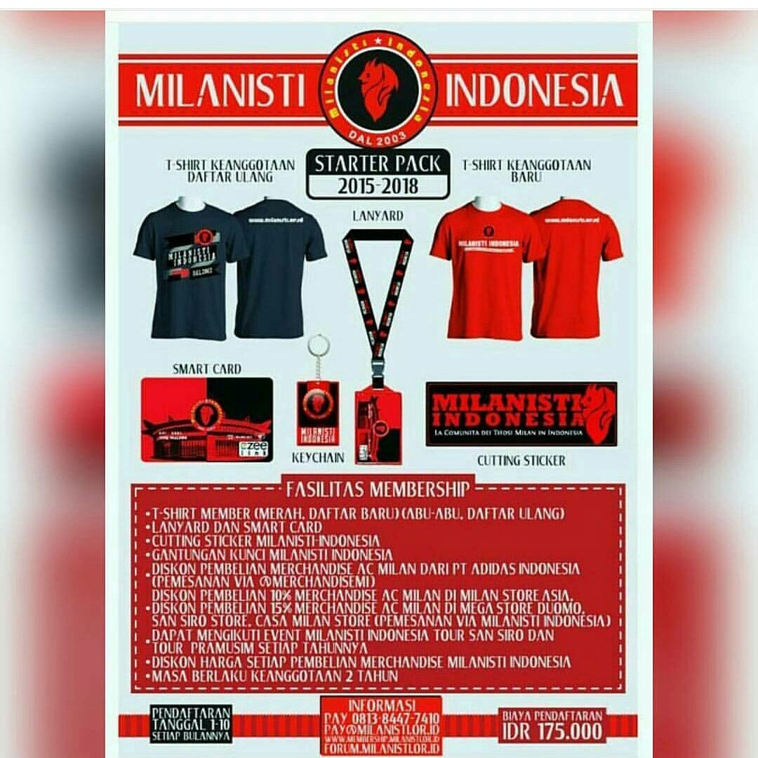 Selamat pagi, selamat beraktivitas, jangan lupa hari ini Terakhir Pendaftaran Membership ( Baru Dan Perpanjangan ) Periode Bulan Mei 2017.