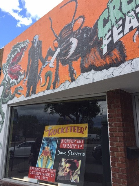 DammagedGoods's tweet photo. Who knew #Burbank was the spot for #comicbooks? Plus The Rocketeer! https://t.co/nIkYh4PQyn https://t.co/vXboo8TCCy