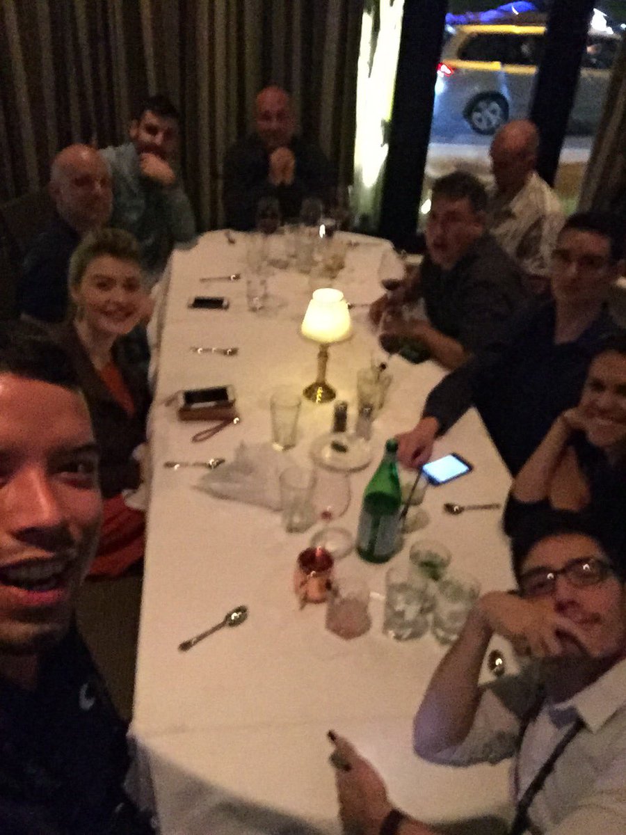 RubenRico19's tweet photo. Met all these people at our customer appreciation dinner. Fun to hear their Servicenow stories over some drinks   #knowtoconnect https://t.co/s7Oy8kytp1